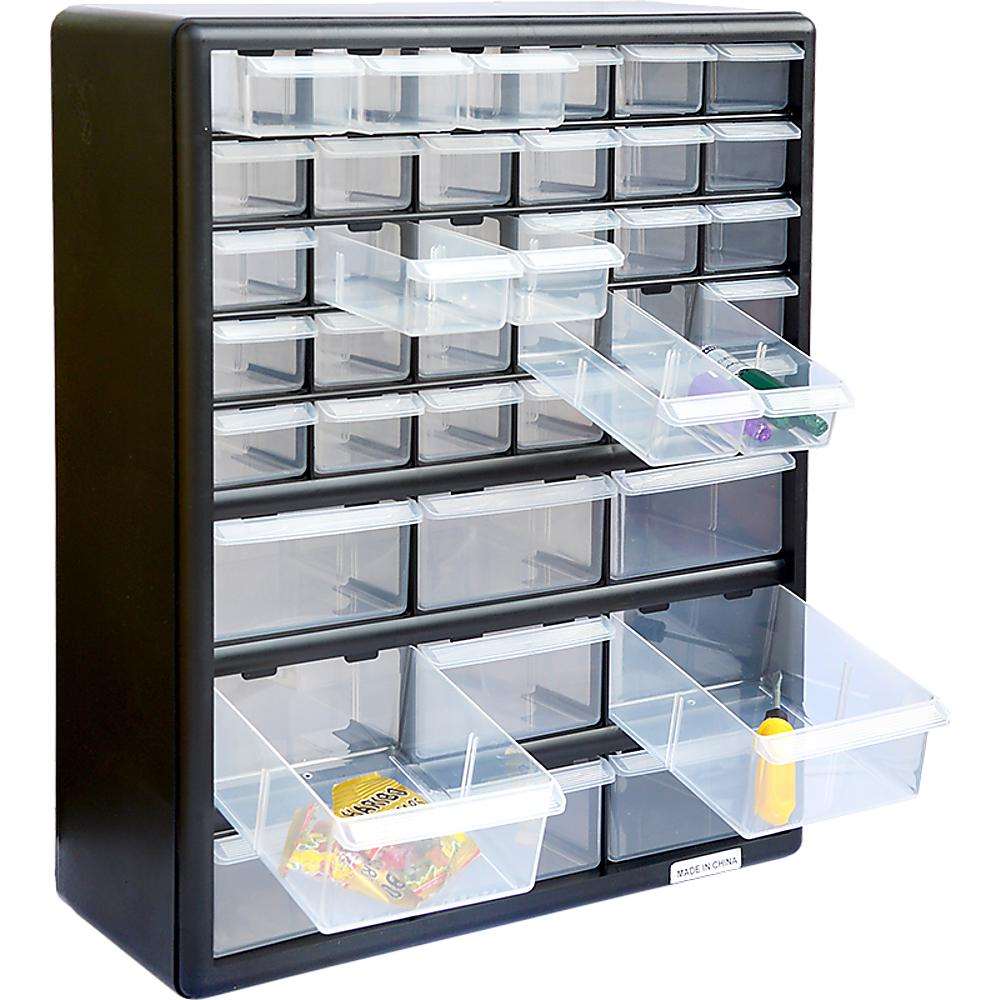 Storage Cabinet Drawers 39 Plastic Tool Box Containers Organiser Cupboard