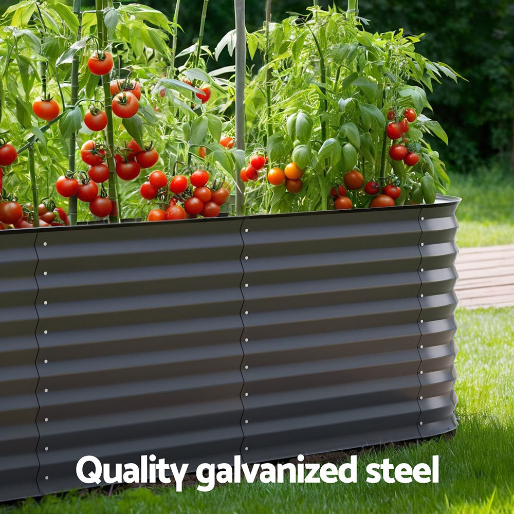 Galvanised Raised Garden Bed – 9 Size Options