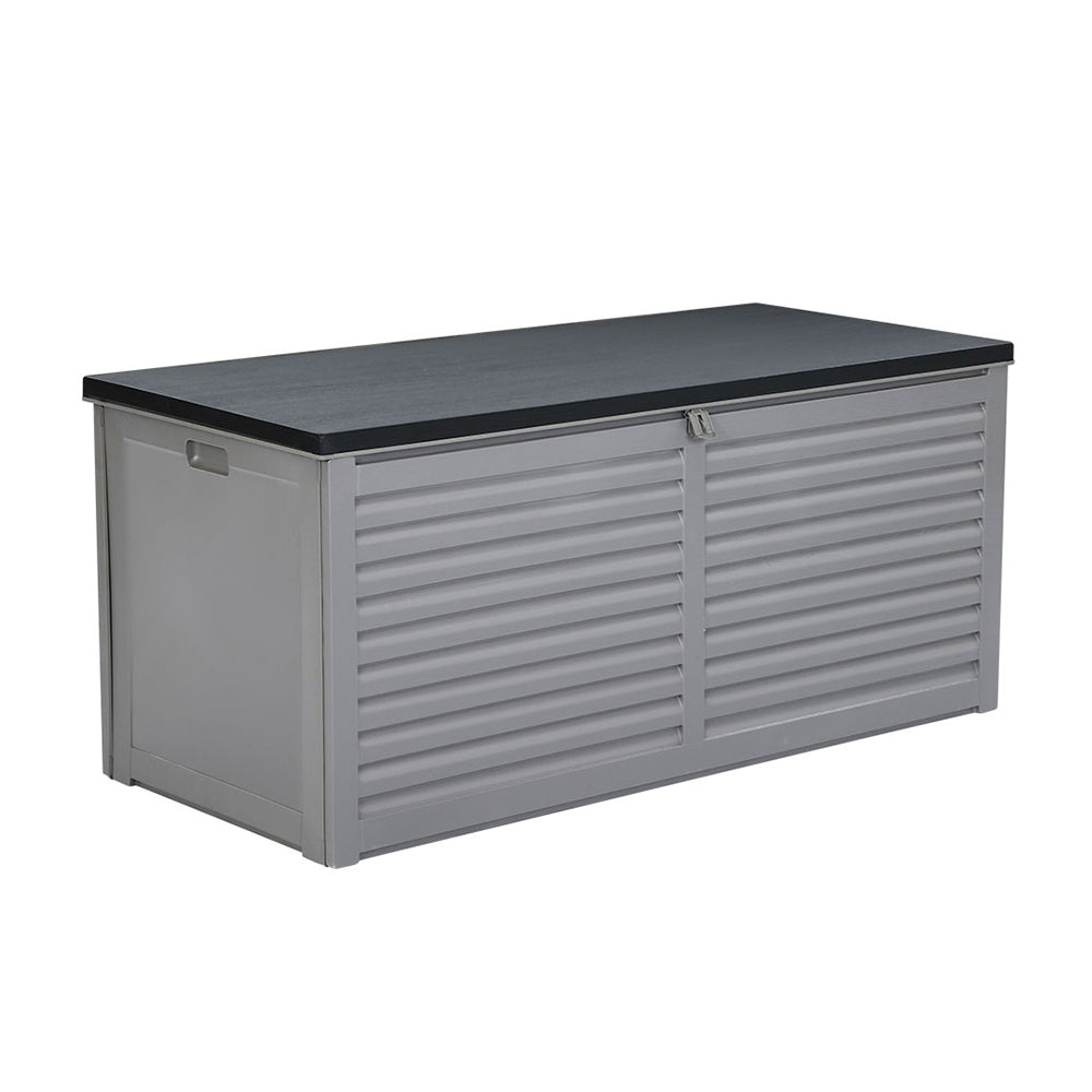 Garden Outdoor Storage Box 490L Bench Seat Indoor Garden Toy Tool Sheds Chest