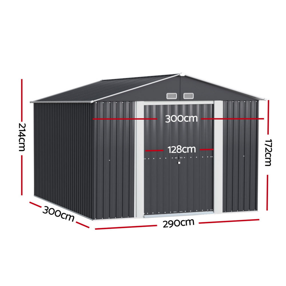 Garden Shed – 301 x 303 x 214cm