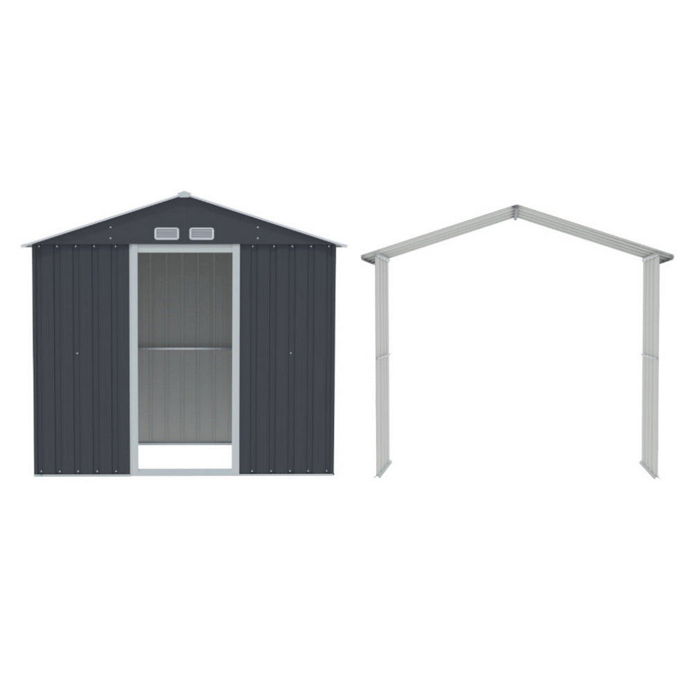 Garden Shed with Extension Kit – 215 x 174 x 186cm