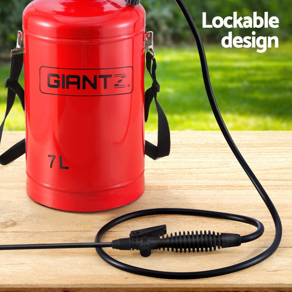 7L Metal Pressure Sprayer – Backpack Garden Sprayer