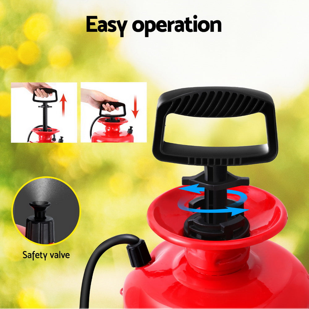 7L Metal Pressure Sprayer – Backpack Garden Sprayer