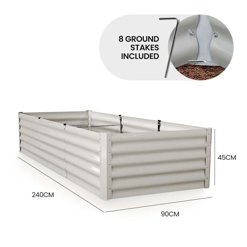 Raised Garden Bed – 240 x 90 x 45cm