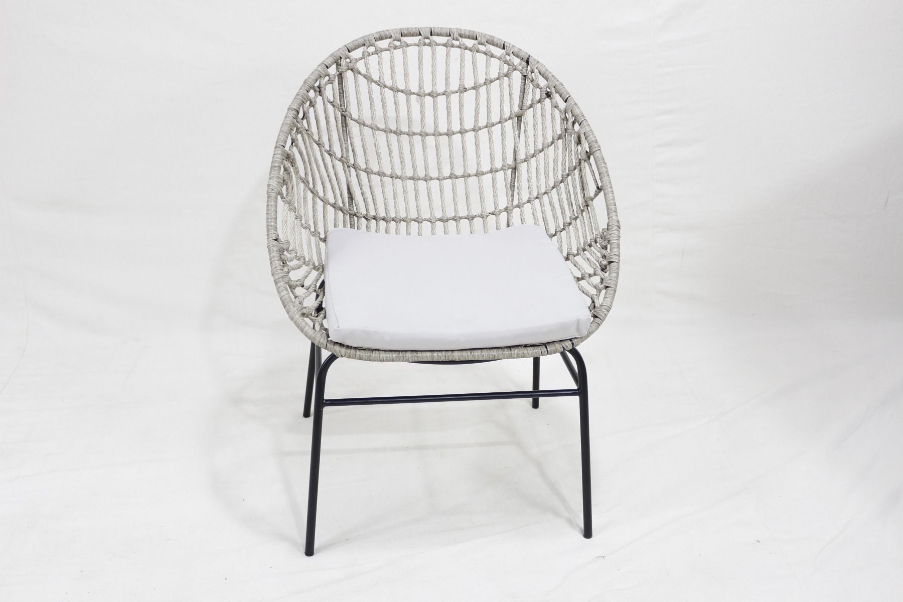3-Piece PE Wicker Outdoor Furniture Set