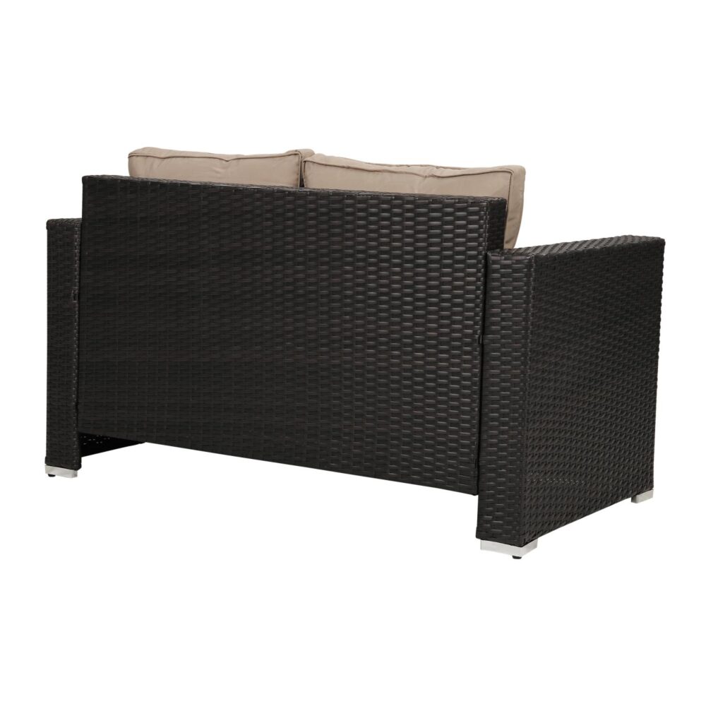 4-Seater Outdoor Sectional Wicker Sofa Set
