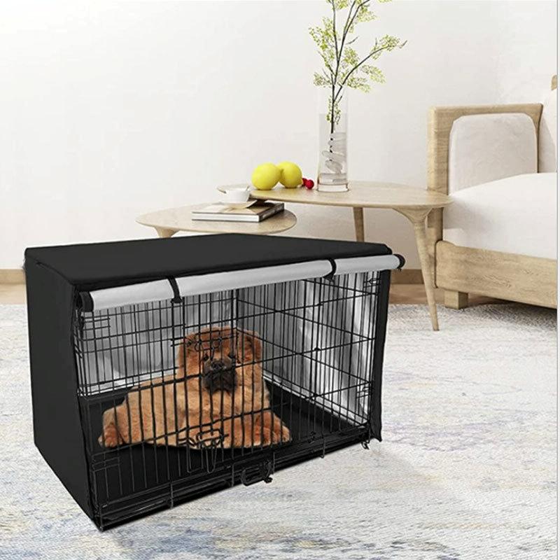 Protective Cover for Pet Cages & Outdoor Furniture – 109 x 74 x 76cm (Silver)