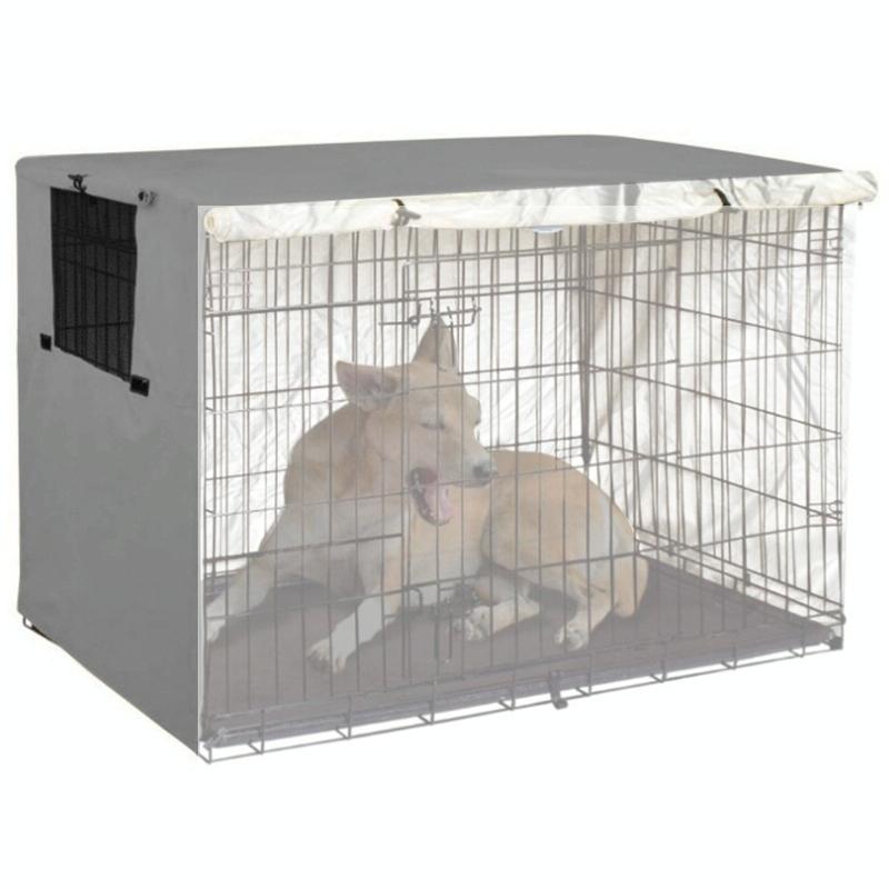 Protective Cover for Pet Cages & Outdoor Furniture – 109 x 74 x 76cm (Silver)