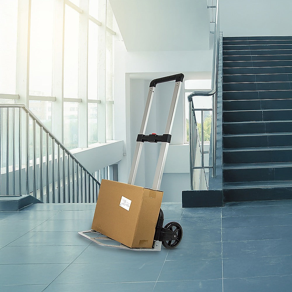 Foldable Aluminium Hand Trolley - 150KG Capacity