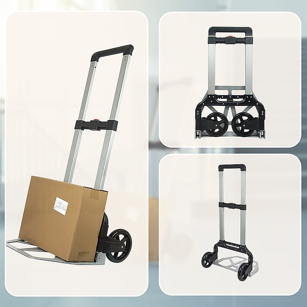 Foldable Aluminium Hand Trolley - 150KG Capacity