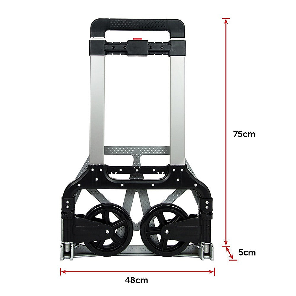 Foldable Aluminium Hand Trolley - 150KG Capacity