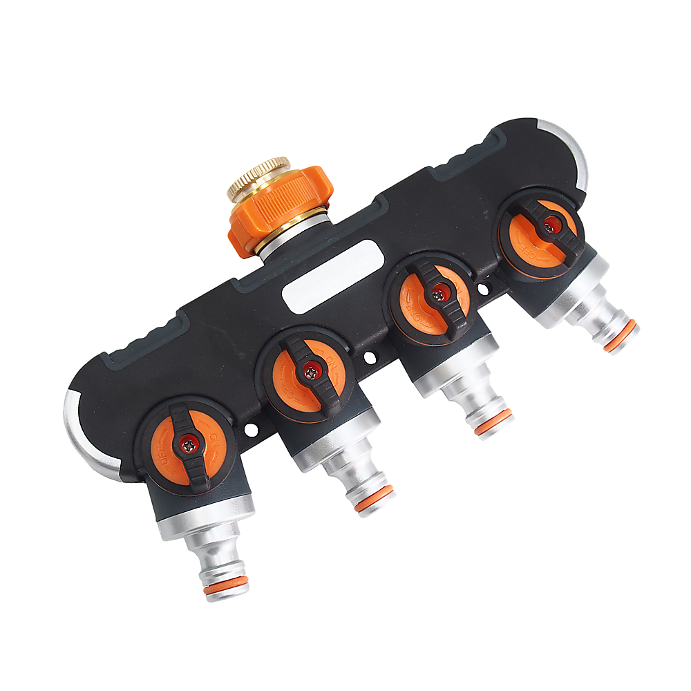 4-Way Garden Hose Splitter