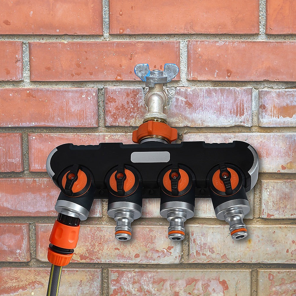 4-Way Garden Hose Splitter