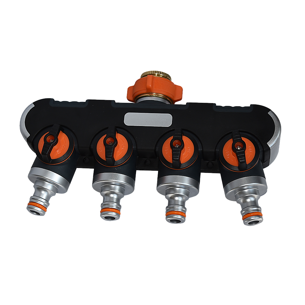 4-Way Garden Hose Splitter