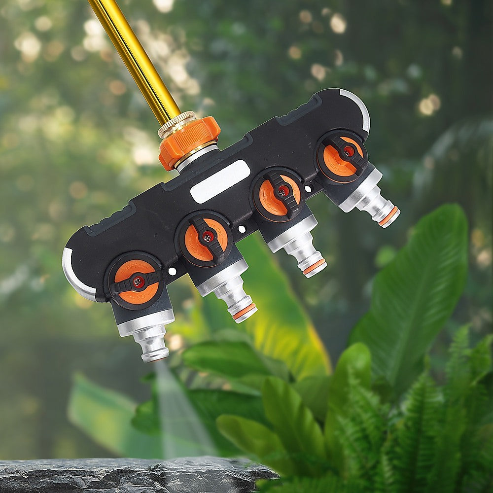 4-Way Garden Hose Splitter
