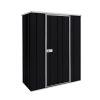 yardstore f42-s garden shed 1.41m x 0.72m x 1.8m monolith / garden shed   1.41m x 0.72m x 1.8m