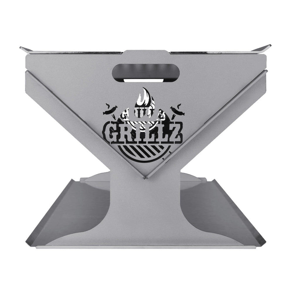 Fire Pit BBQ Outdoor Camping Portable Patio Heater Folding Packed Steel