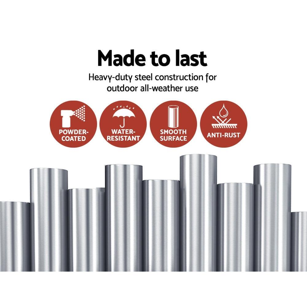 Fire Pit BBQ Outdoor Camping Portable Patio Heater Folding Packed Steel