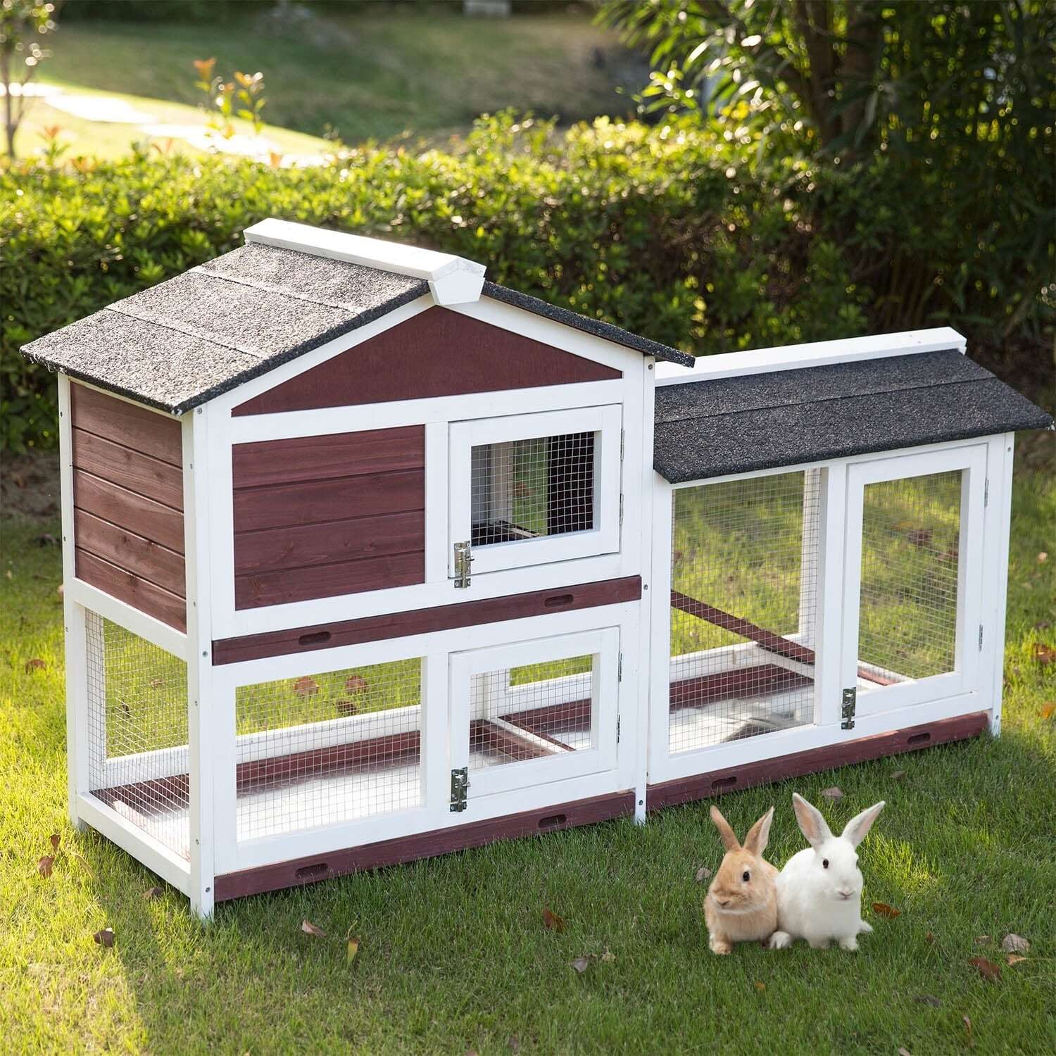 Double Level Rabbit, Ferret & Guinea Pig Cage