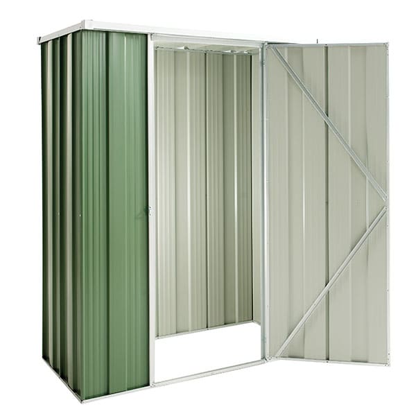 yardstore f42-s garden shed 1.41m x 0.72m x 1.8m rivergum / garden shed 1.41m x 0.72m x 1.8m