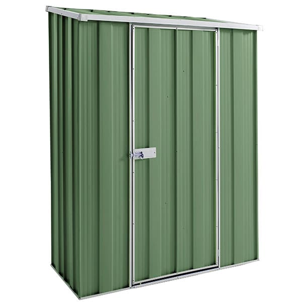 yardsaver slimline s42-s garden shed 1.41m x 0.72m rivergum
