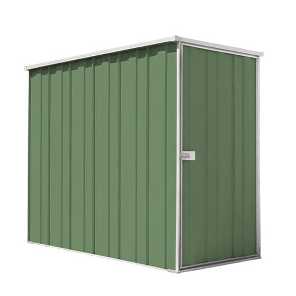 yardstore f36-s garden shed side entry 1.07m x 2.1m x 1.8m rivergum