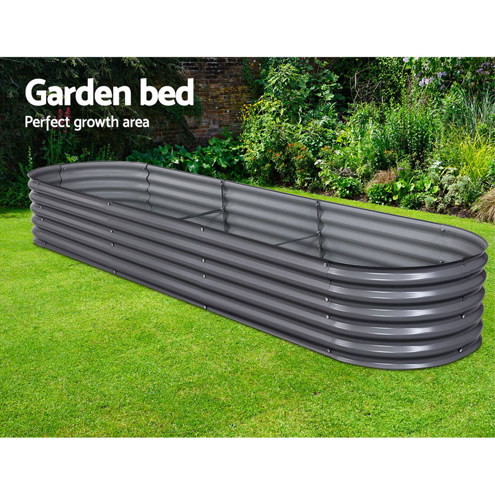 Galvanised Raised Garden Bed Steel Instant Planter