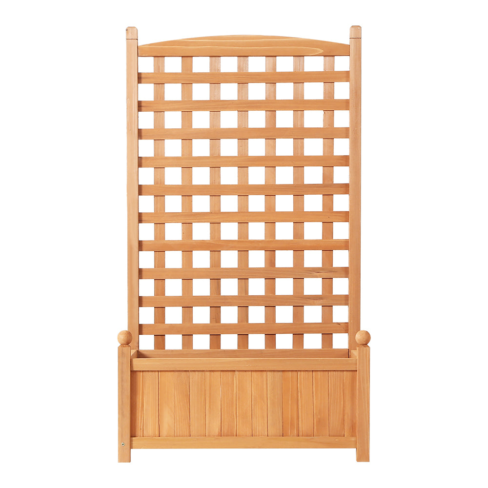 Raised Garden Bed Wooden Panel Planter Box