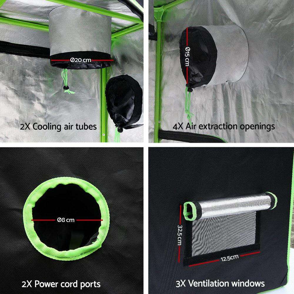 Green Fingers 240cm Hydroponic Grow Tent