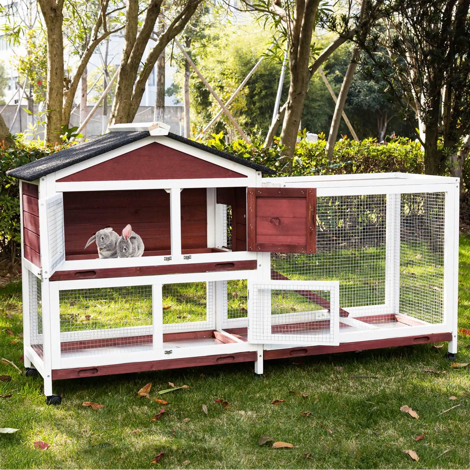 Single storey clearance guinea pig hutch