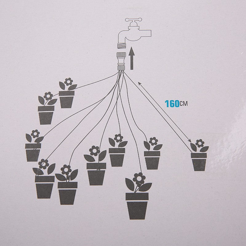 10-Piece Slow Drip Watering System Kit