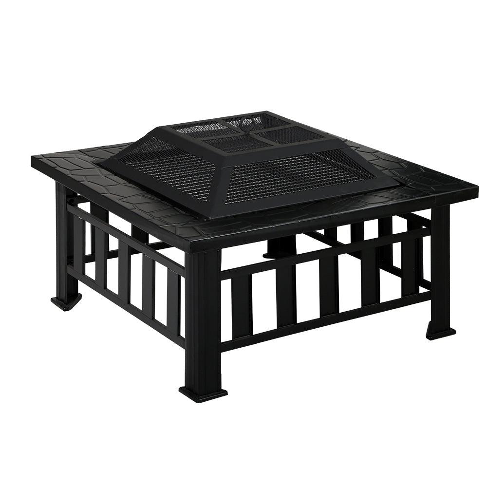 Fire Pit BBQ Table Grill