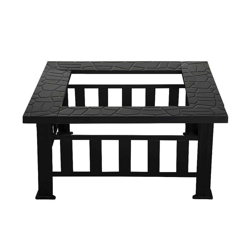 Fire Pit BBQ Table Grill