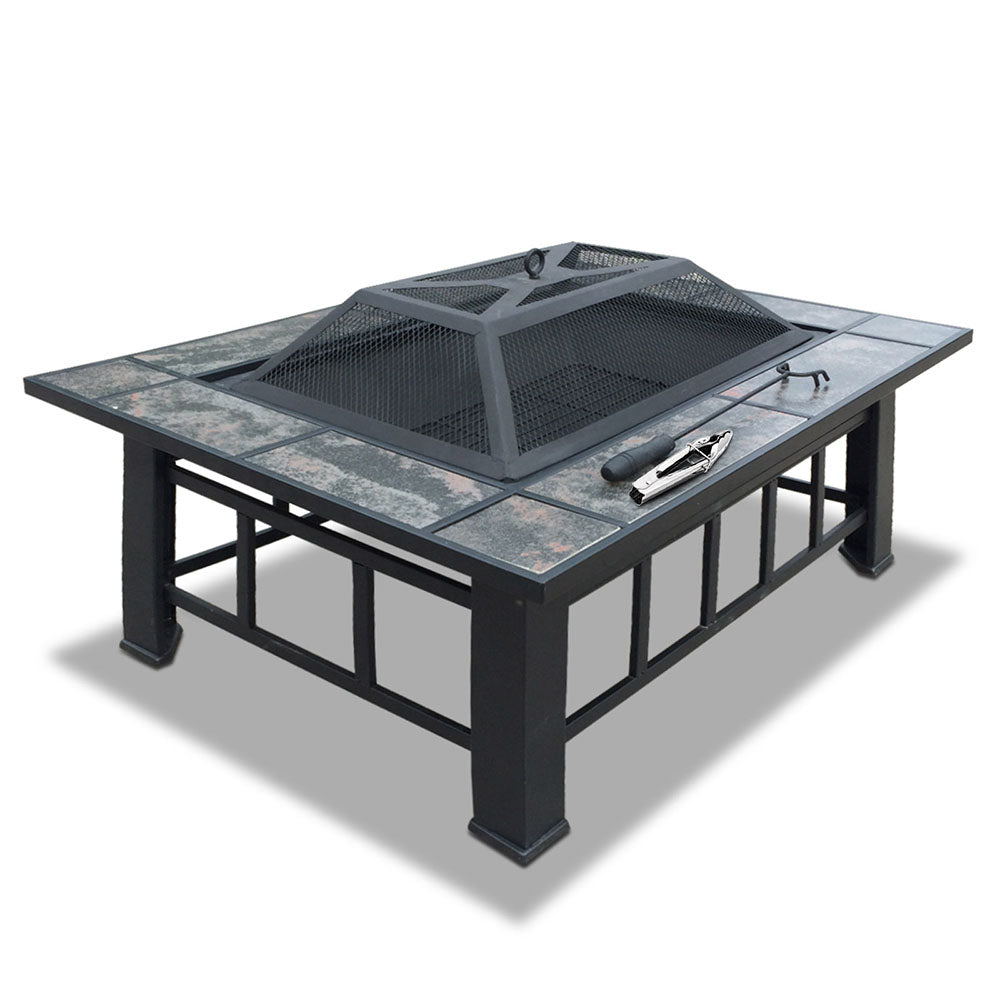 3 in 1 Fire Pit BBQ Grill Stove Table