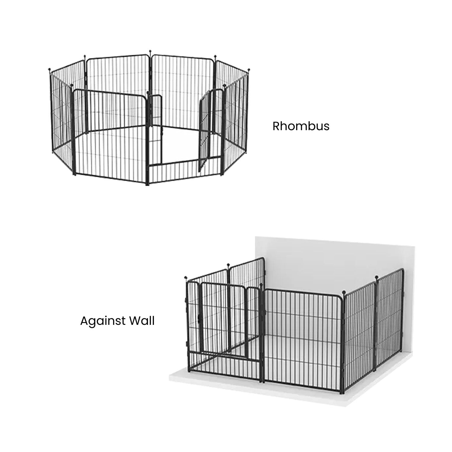 Customisable Dog Playpen 24"